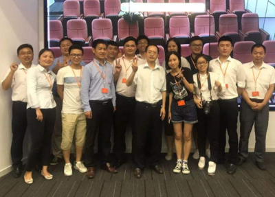 陸金所參觀合影