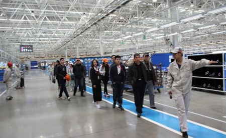 日產汽車工廠考察學習