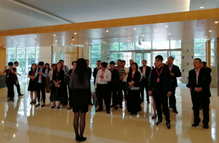 华为大学考察学习