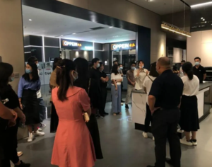 欧派展厅参访游学