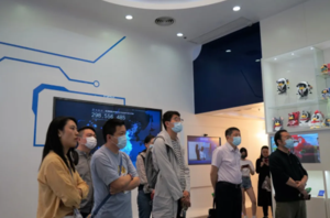 上海腾讯展厅参观